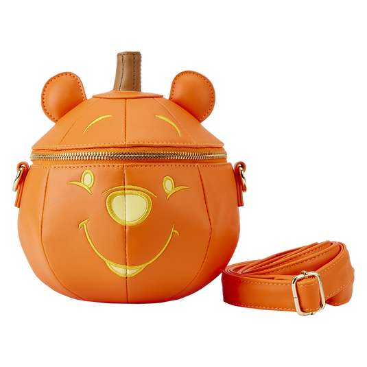 Loungefly Disney Winnie the Pooh Pumpkin Glow Crossbody Bag