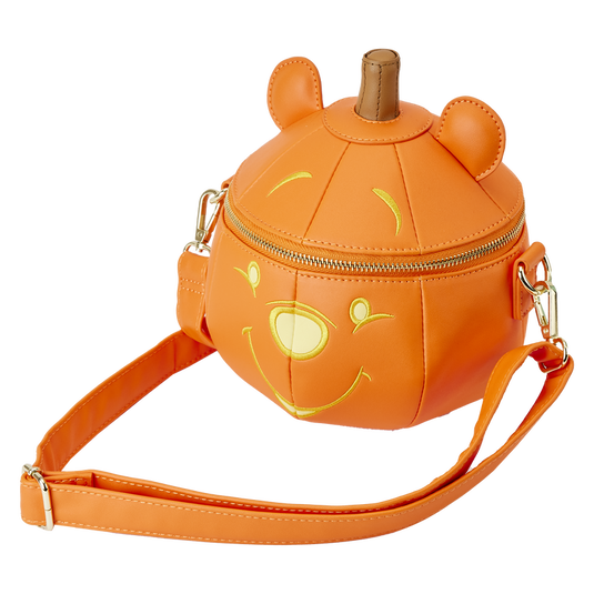 Loungefly Disney Winnie the Pooh Pumpkin Glow Crossbody Bag