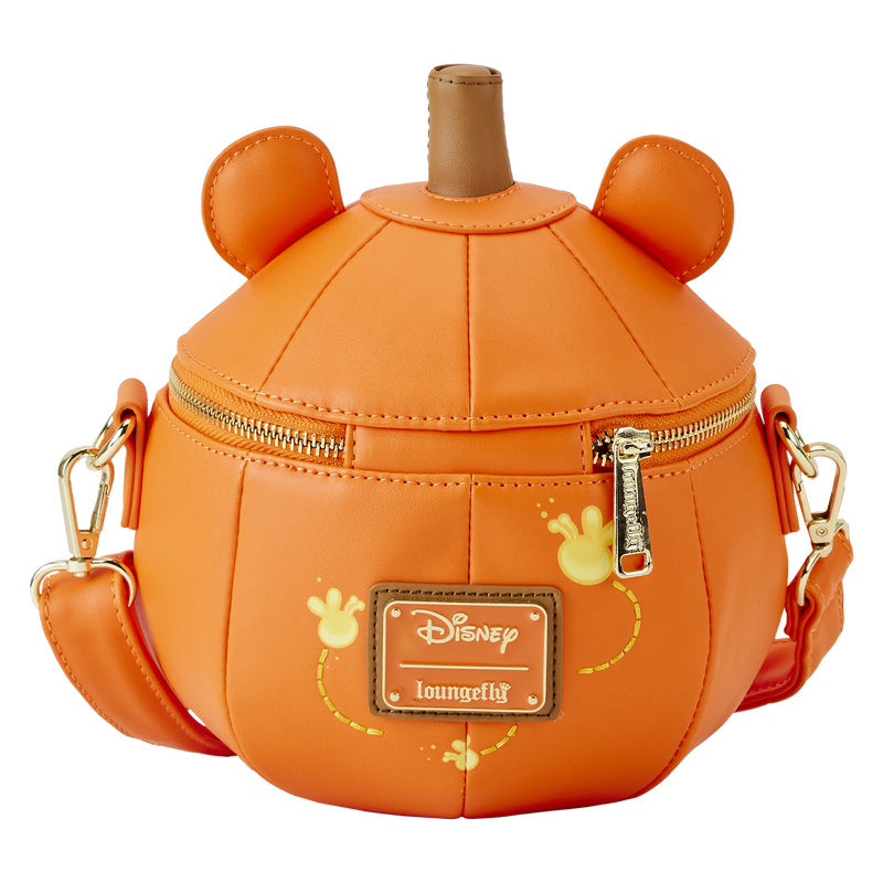 Load image into Gallery viewer, Loungefly Disney Winnie the Pooh Pumpkin Glow Crossbody Bag
