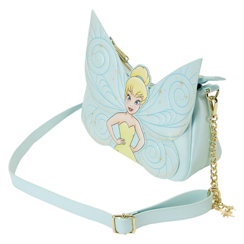 Load image into Gallery viewer, Loungefly Disney - Peter Pan Tinker Bell Wings Cosplay Crossbody Bag
