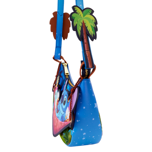 Loungefly Disney: Lilo & Stitch - Stitch Camping Cuties Crossbody Bag