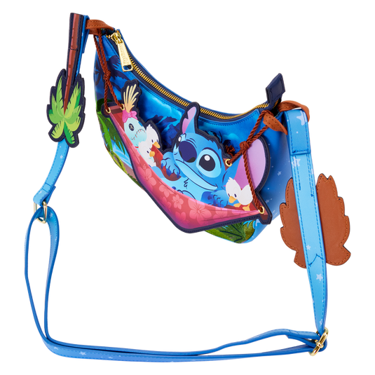 Loungefly Disney: Lilo & Stitch - Stitch Camping Cuties Crossbody Bag