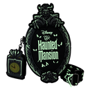 Disney: The Haunted Mansion Plaque Glow Crossbody Bag With Coin Bag