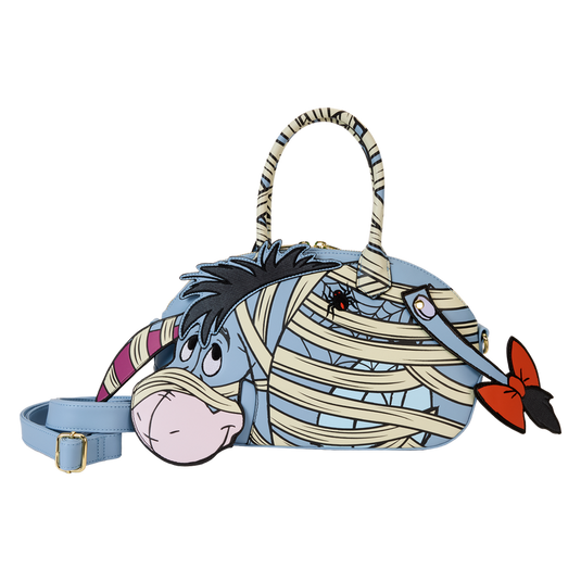 Loungefly Disney Winnie the Pooh - Mummy Eeyore Cosplay Glow Crossbody Bag