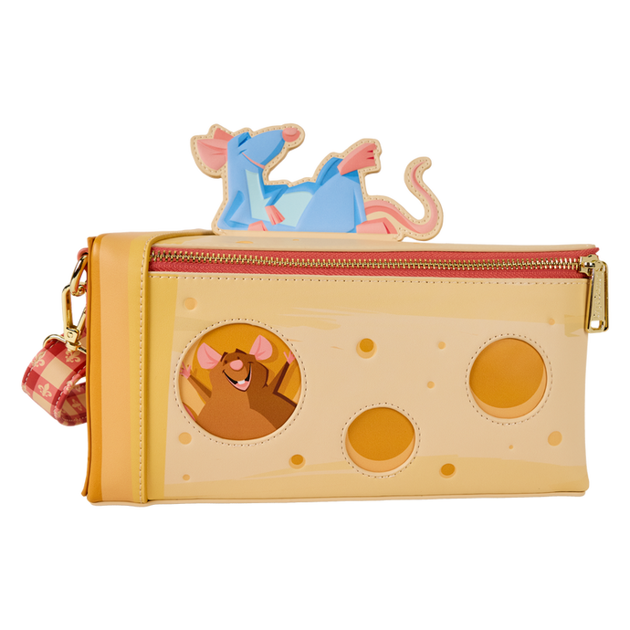 Disney Pixar - Ratatouille Remy & Emile Cheese Figural Crossbody Bag