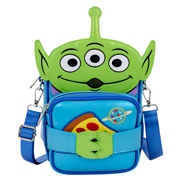 Loungefly Disney Pixar - Toy Story 30th Anniversary Aliens Crossbuddies® Cosplay Crossbody Bag with Coin Bag