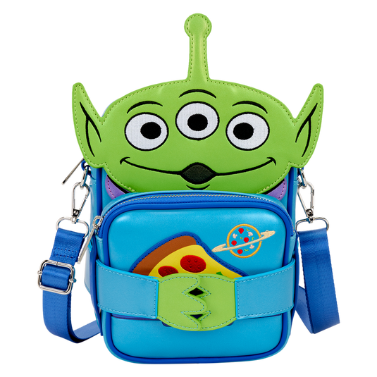 Loungefly Disney Pixar - Toy Story 30th Anniversary Aliens Crossbuddies® Cosplay Crossbody Bag with Coin Bag