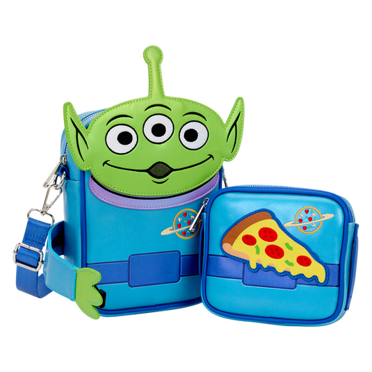 Loungefly Disney Pixar - Toy Story 30th Anniversary Aliens Crossbuddies® Cosplay Crossbody Bag with Coin Bag