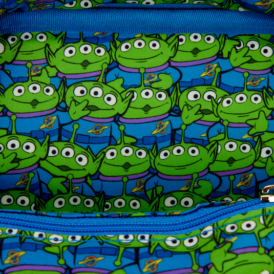 Loungefly Disney Pixar - Toy Story 30th Anniversary Aliens Crossbuddies® Cosplay Crossbody Bag with Coin Bag