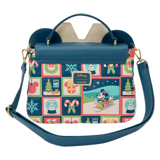 Loungefly Disney Mickey & Minnie - Holiday Crossbody Bag