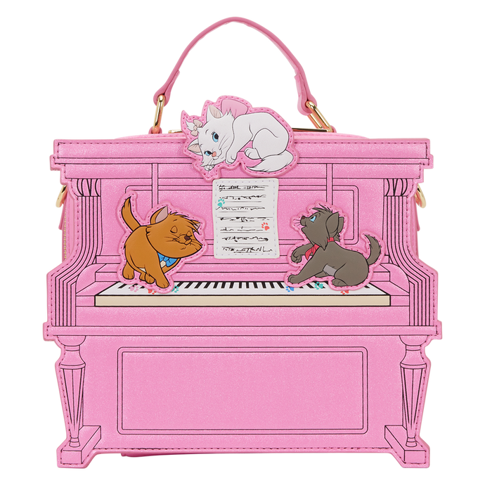 Loungefly Disney - Aristocats Figural Piano Crossbody Bag