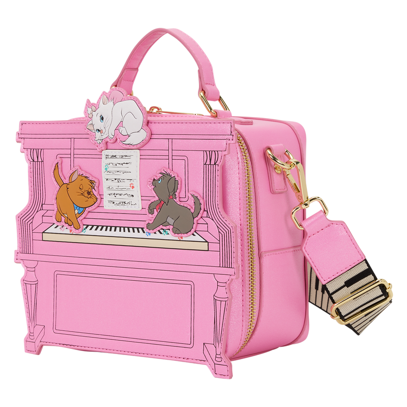 Load image into Gallery viewer, Loungefly Disney - Aristocats Figural Piano Crossbody Bag
