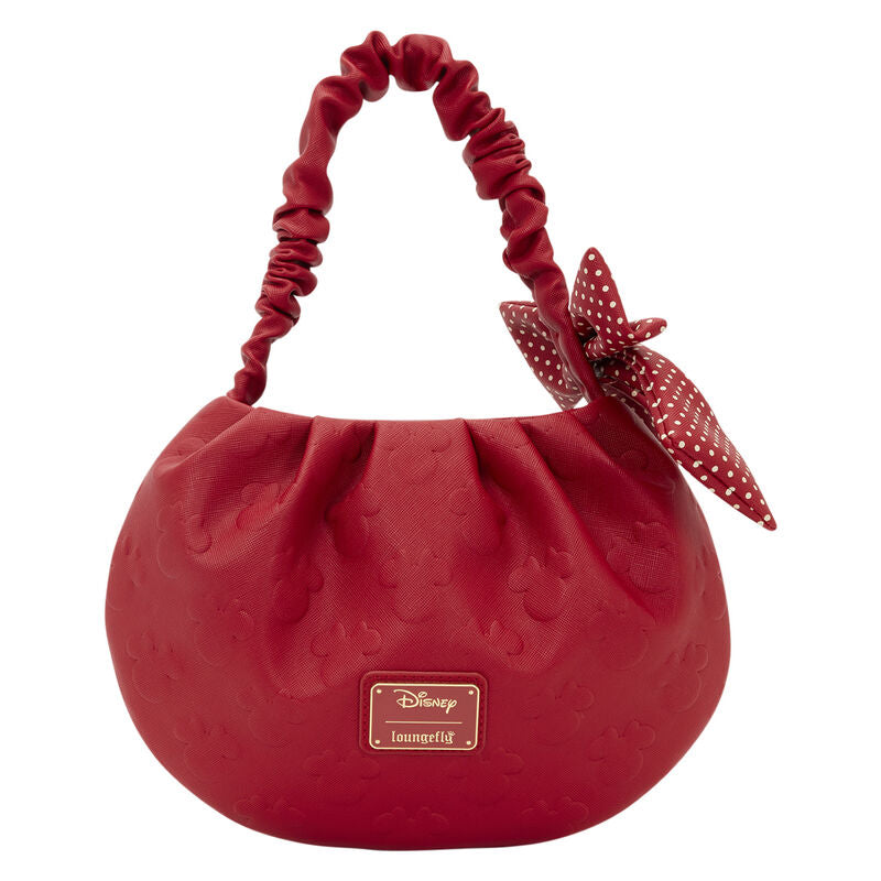 Cargue la imagen en el visor de la galería, Loungefly Disney: Minnie Mouse Rock the Dots Coquette Handbag
