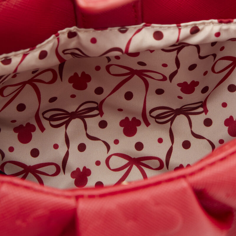 Cargue la imagen en el visor de la galería, Loungefly Disney: Minnie Mouse Rock the Dots Coquette Handbag
