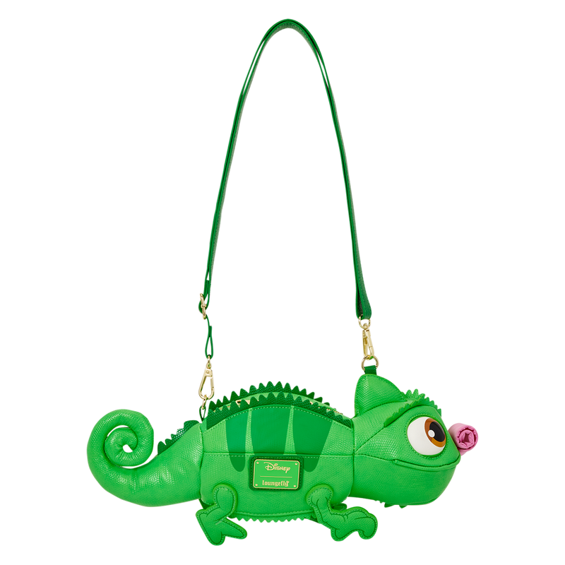 Cargue la imagen en el visor de la galería, Loungefly Disney - Tangled Pascal Figural Crossbody Bag

