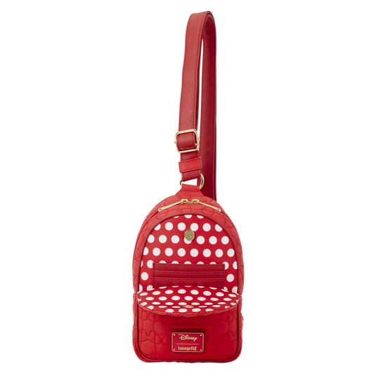 Loungefly Disney: Mickey & Minnie Mouse - Minnie Convertible Sling Bag