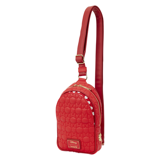 Loungefly Disney: Mickey & Minnie Mouse - Minnie Convertible Sling Bag