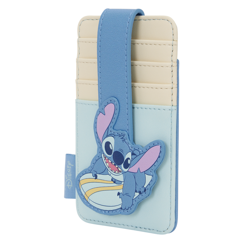 Cargue la imagen en el visor de la galería, Loungefly Disney: Lilo &amp; Stitch - Stitch Surfing Card Holder Wallet
