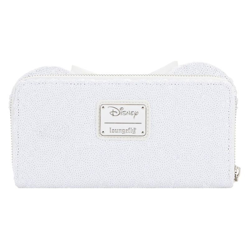 Disney - Minnie Mouse Sequin Wedding Zip Around Wallet