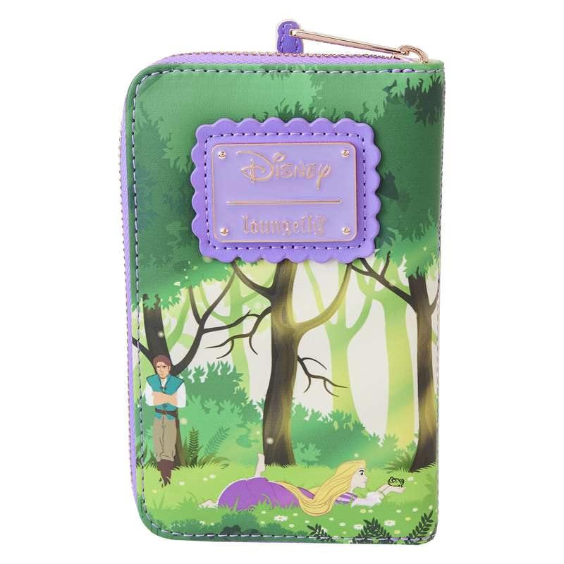 Disney: Tangled - Rapunzel Swinging from the Tower Zip Around Wallet