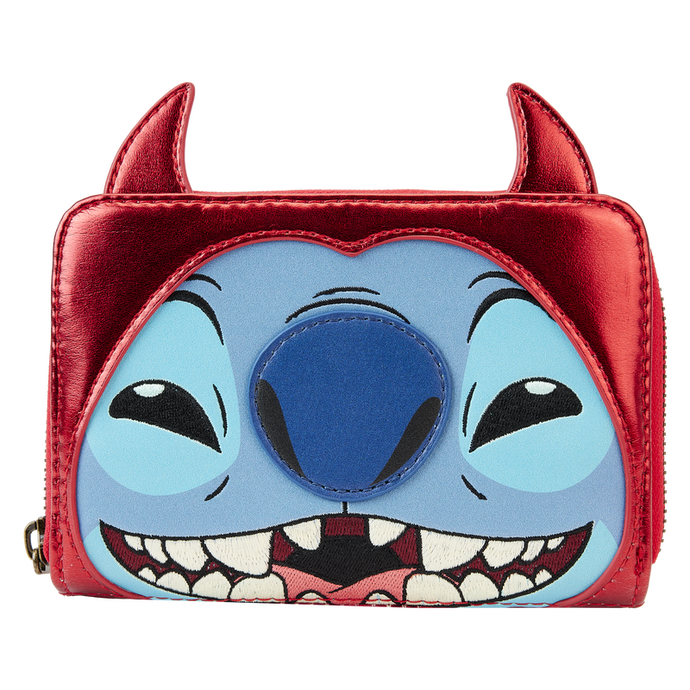 Loungefly Disney: Lilo & Stitch - Devil Cosplay Zip Around Wallet