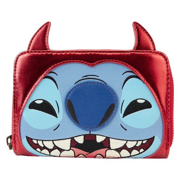 Disney: Lilo &amp; Stitch - Cartera con cremallera para cosplay del diablo