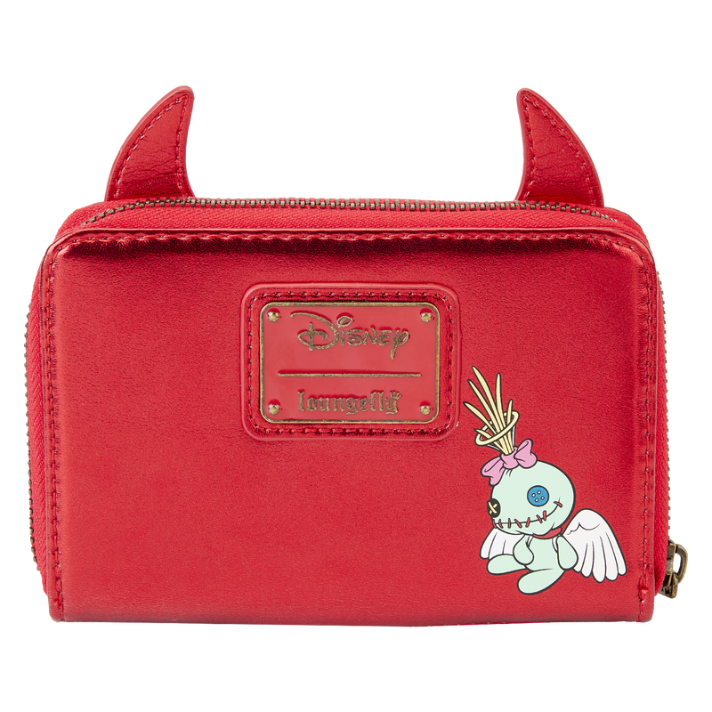 Load image into Gallery viewer, Loungefly Disney: Lilo &amp; Stitch - Devil Cosplay Zip Around Wallet
