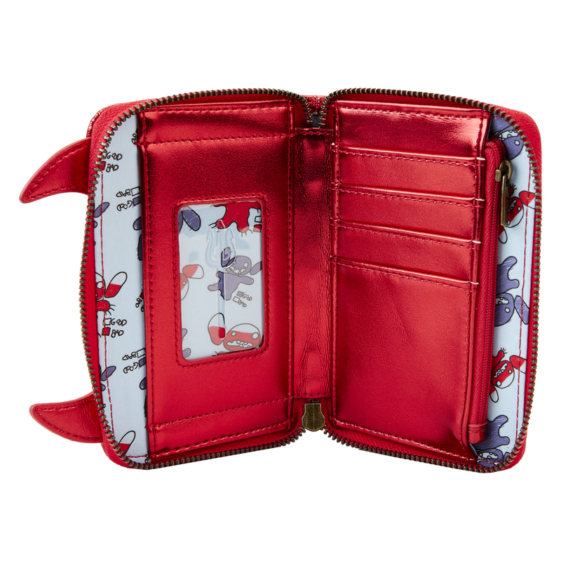 Load image into Gallery viewer, Loungefly Disney: Lilo &amp; Stitch - Devil Cosplay Zip Around Wallet
