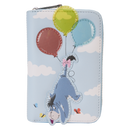 Disney Winnie the Pooh & Friends Floating Balloons Zip Around Wallet