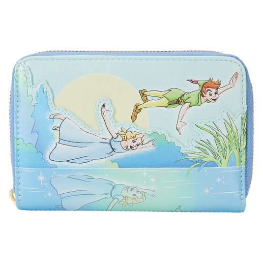 Loungefly Disney: Peter Pan - You Can Fly Glow Zip Around Wallet