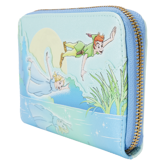 Loungefly Disney: Peter Pan - You Can Fly Glow Zip Around Wallet