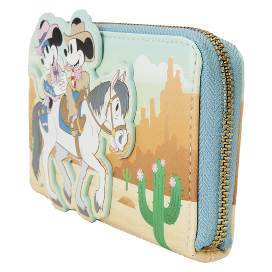 Loungefly Disney - Western Mickey Mouse & Minnie Cosplay Women Wallet