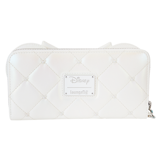 Loungefly Disney - Minnie Mouse Iridescent Wedding Zip Around Wristlet Wallet