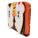 Disney Mickey & Minnie - Floral Ghost Glow Zip Around Wallet