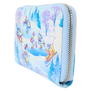 Disney - Mickey Mouse and Friends Winter Wonderland Zip Around Wallet