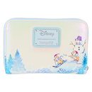 Disney - Mickey Mouse and Friends Winter Wonderland Zip Around Wallet