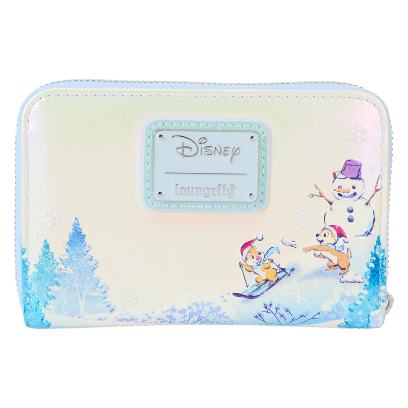 Load image into Gallery viewer, Loungefly Disney - Mickey Mouse and Friends Winter Wonderland Zip Around Wallet
