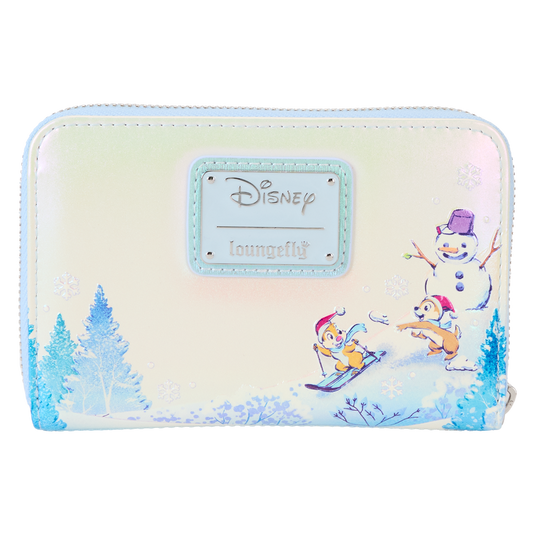 Loungefly Disney - Mickey Mouse and Friends Winter Wonderland Zip Around Wallet