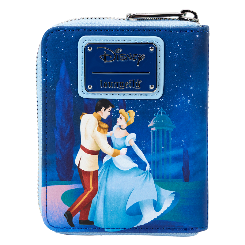 Cargue la imagen en el visor de la galería, Loungefly Disney - Cinderella 75Th Anniversary Zip Around Wallet
