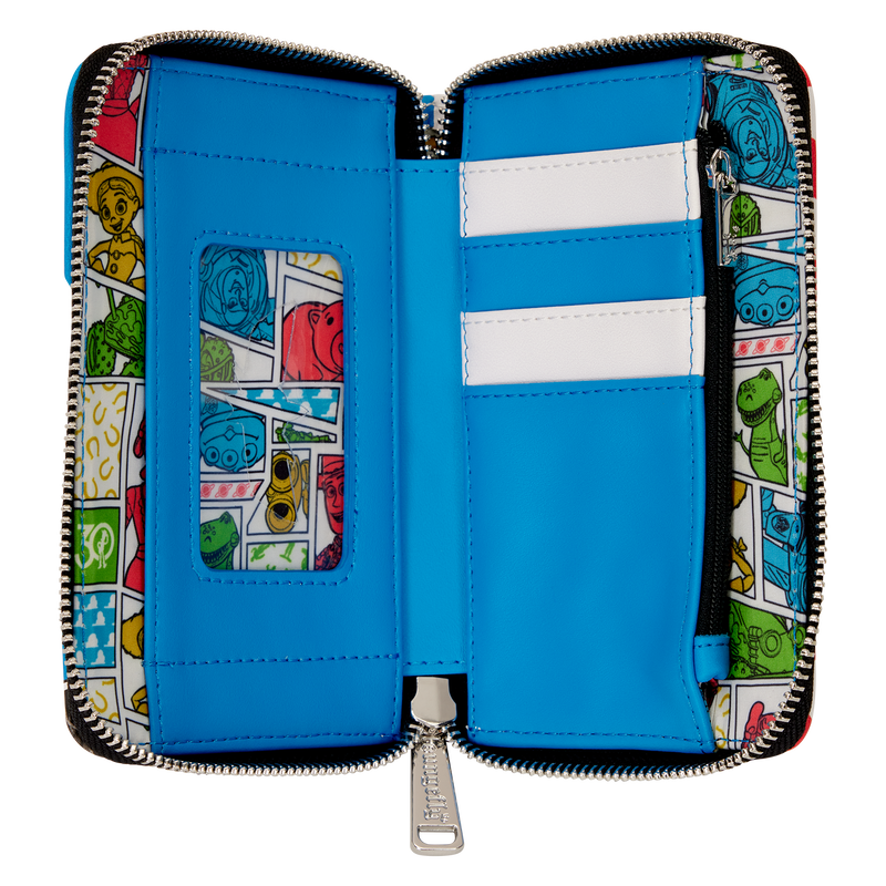 Load image into Gallery viewer, Loungefly Disney Pixar - Toy Story 30th Anniversary Buzz Lightyear Glow Zip Around Wallet
