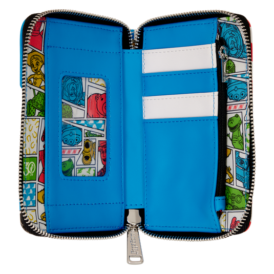 Loungefly Disney Pixar - Toy Story 30th Anniversary Buzz Lightyear Glow Zip Around Wallet