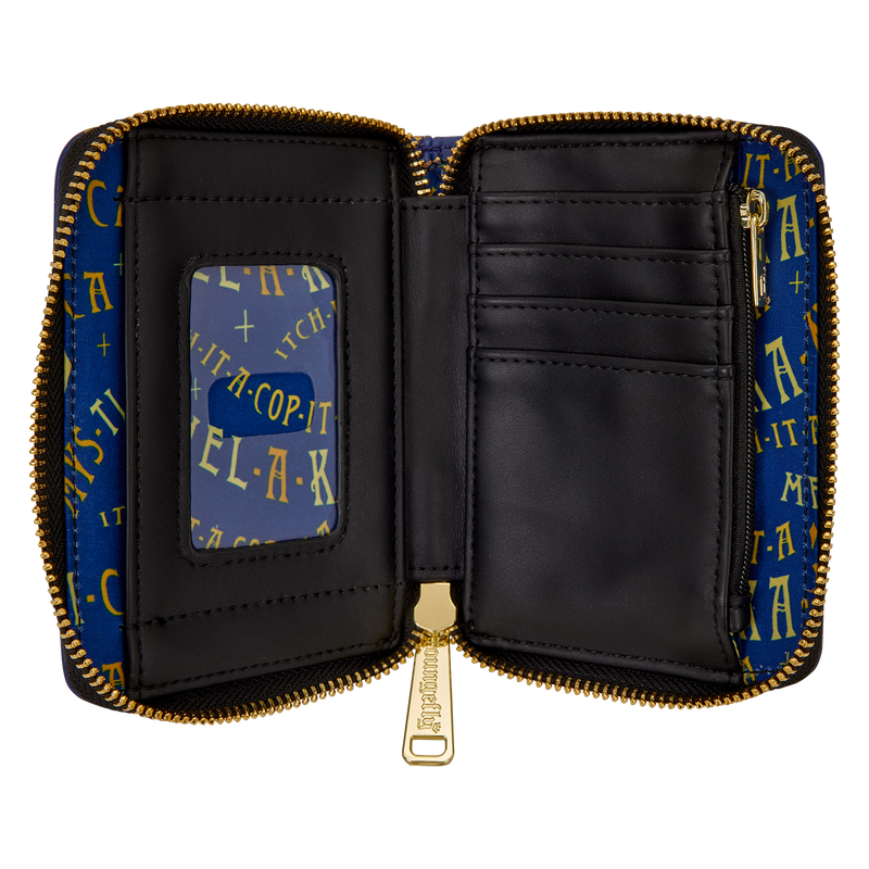 Load image into Gallery viewer, Loungefly Hocus Pocus - Sanderson Sisters Night Sky Zip Around Wallet
