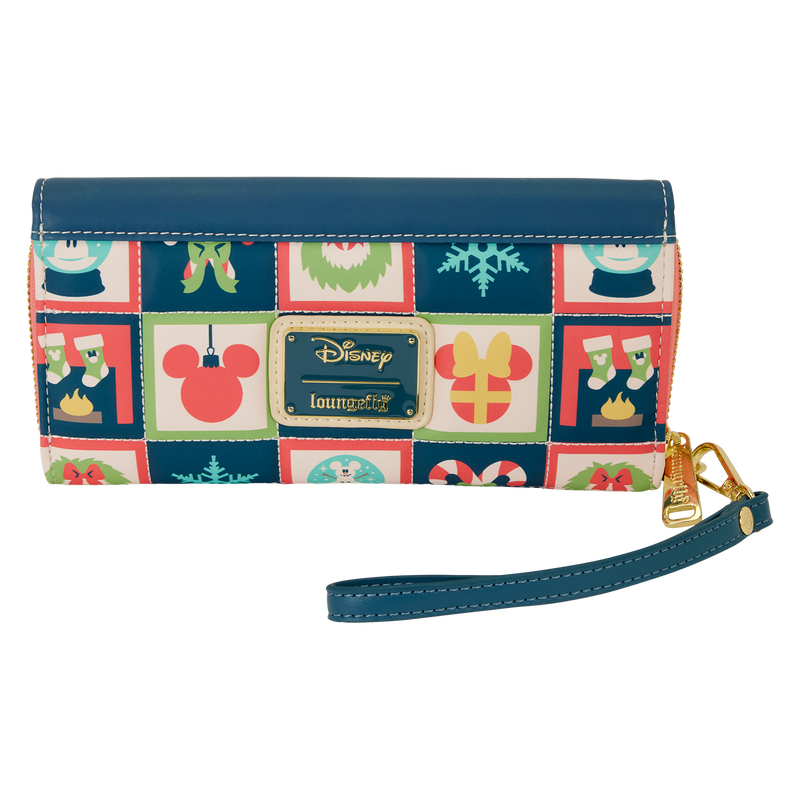 Load image into Gallery viewer, Loungefly Disney Mickey &amp; Minnie - Holiday Wallet
