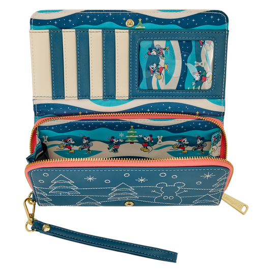Loungefly Disney Mickey & Minnie - Holiday Wallet
