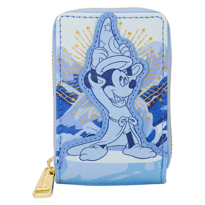 Chargez l&#39;image dans la visionneuse de la galerie, Loungefly Disney Mickey &amp; Minnie - Fantasia Accordion  Wallet
