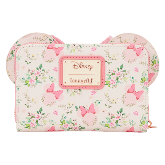 Loungefly Disney: Minnie Mouse - Floral Minnie Zip Around Wallet