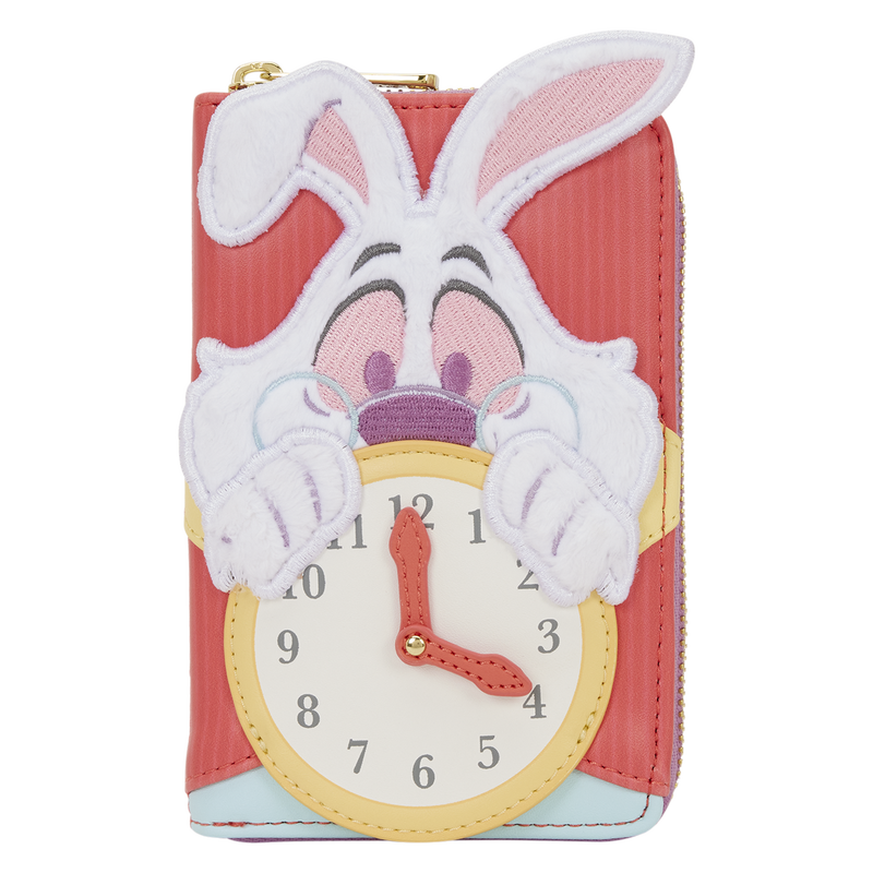 Cargue la imagen en el visor de la galería, Loungefly Disney - Alice in Wonderland White Rabbit Wallet
