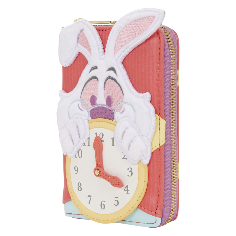 Cargue la imagen en el visor de la galería, Loungefly Disney - Alice in Wonderland White Rabbit Wallet

