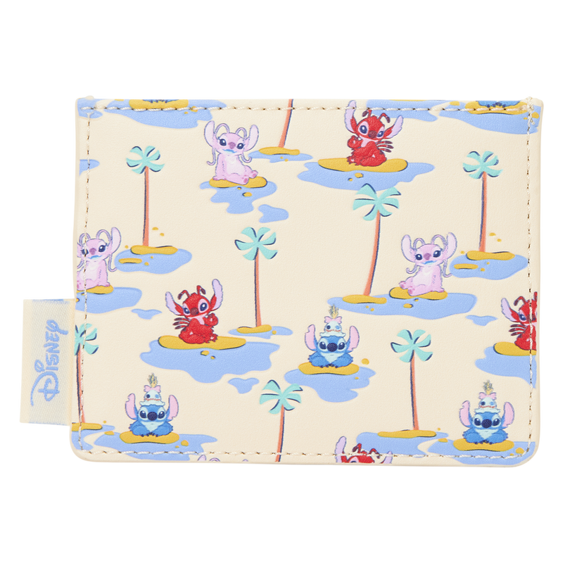 Load image into Gallery viewer, Loungefly Disney - All-Over Print Stitch Card Holder Wallet
