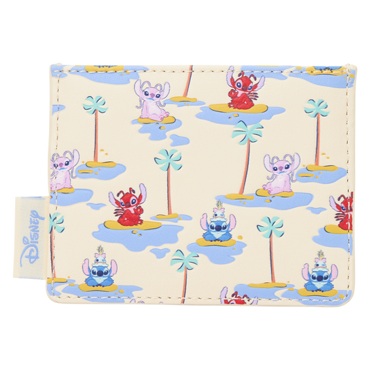 Loungefly Disney - All-Over Print Stitch Card Holder Wallet
